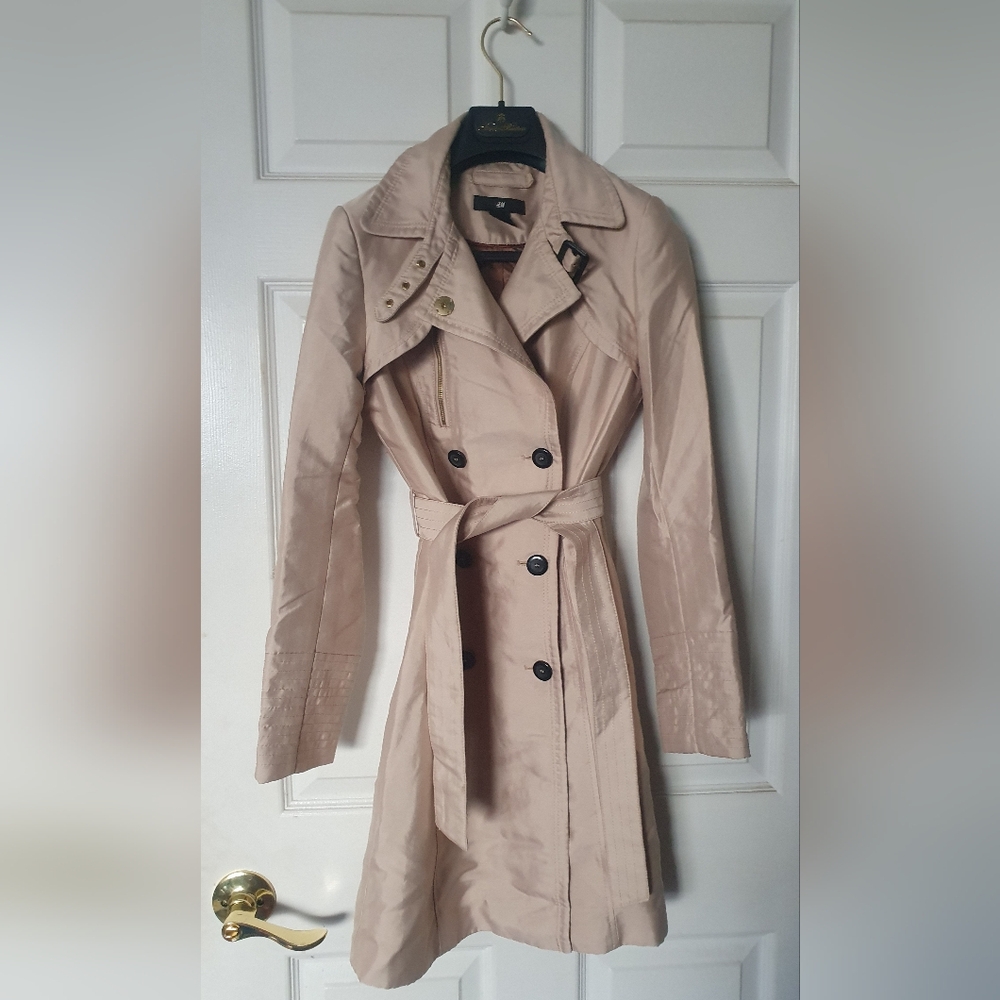 H&M Double-Breasted Trench Coat